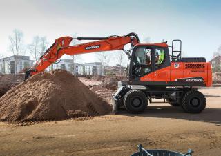 Mobilbagger Doosan DX190W-3