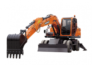 Mobilbagger Doosan DX160W