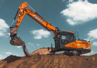 Mobilbagger Develon DX190W-7 