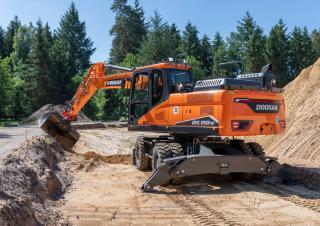 Mobilbagger Doosan DX190W-7