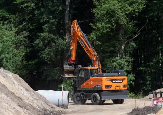 Mobilbagger Doosan DX190W-7