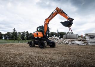 Mobilbagger Doosan DX57W-7