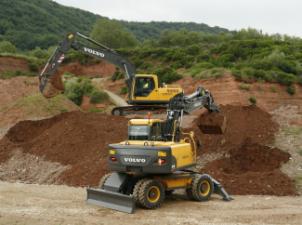 Mobilbagger Volvo EW180C
