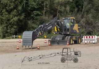 Mobilbagger Volvo EW180E