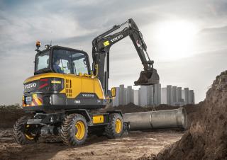 Mobilbagger Volvo EW60E 