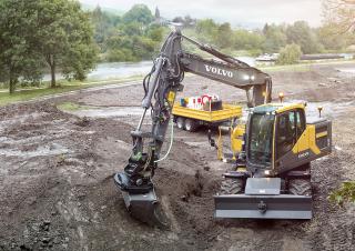 Mobilbagger Volvo EW160E