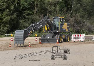 Mobilbagger Volvo EW180E