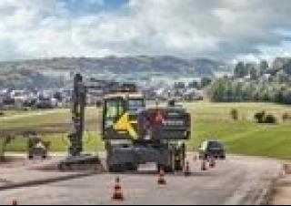 Mobilbagger Volvo EWR170E