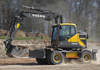 Mobilbagger Volvo EWR170E