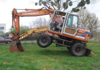 Mobilbagger Fiat-Hitachi FH 130 W.3