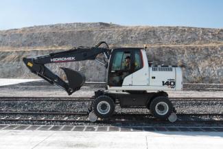 Mobilbagger Hidromek HMK 140 W