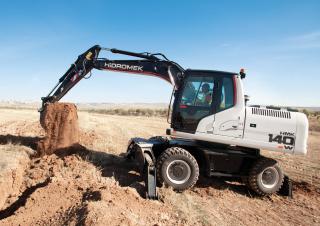 Mobilbagger Hidromek HMK 140 W