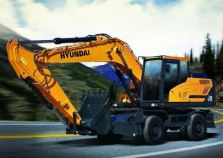 Mobilbagger Hyundai HW140
