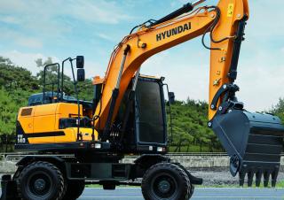 Mobilbagger Hyundai HW140