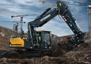 Mobilbagger Hyundai HW210A