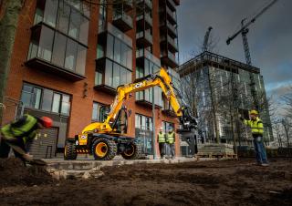 Mobilbagger JCB Hydradig 110W
