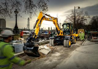 Mobilbagger JCB Hydradig 110W
