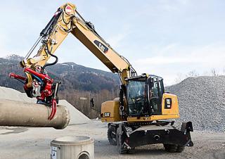 Mobilbagger Caterpillar M318F