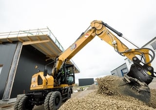 Mobilbagger Caterpillar M317