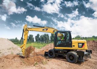 Mobilbagger Caterpillar M317D2