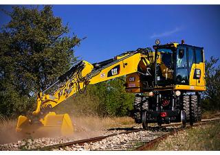 Mobilbagger Caterpillar M323F 