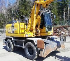 Mobilbagger Komatsu PW160-7E0