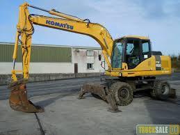 Mobilbagger Komatsu PW160-7E0