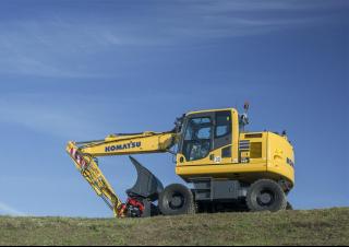 Mobilbagger Komatsu PW148-10