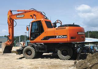 Mobilbagger Doosan Solar 210 W-V