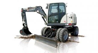Mobilbagger Terex TW 70