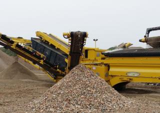 Mobile Siebanlagen Keestrack C4
