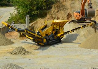 Mobile Siebanlagen Keestrack K3