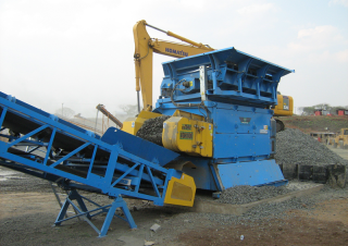 Mobile Siebanlagen Pilot Crushtec VGH 1000