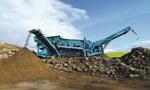 Mobile Siebanlagen Powerscreen Warrior 2400