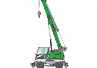 Mobilkrane-Tele Sennebogen 613E