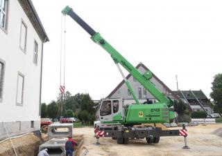 Mobilkrane-Tele Sennebogen 643E