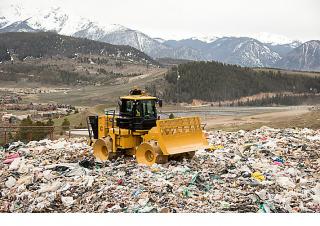 Müllkompaktoren Caterpillar 816K
