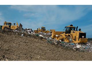 Müllkompaktoren Caterpillar 826K