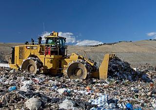 Müllkompaktoren Caterpillar 836K