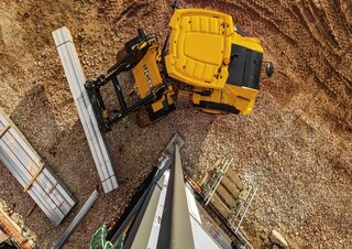 Radlader JCB 411 HT