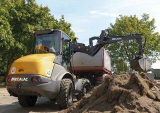 Radlader Mecalac AS900