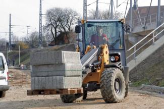Radlader Mecalac AX 1000