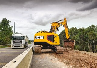 Raupenbagger JCB 245XR