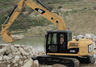 Raupenbagger Caterpillar 312D L