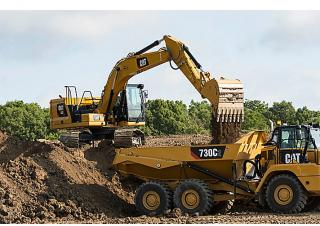 Raupenbagger Caterpillar 323