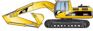 Raupenbagger Caterpillar 325 C LN