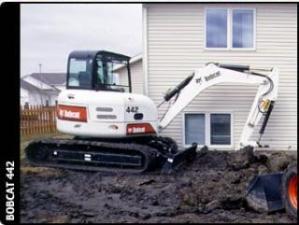 Raupenbagger Bobcat 442