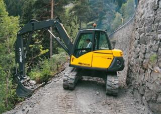 Raupenbagger Mecalac 714 MC