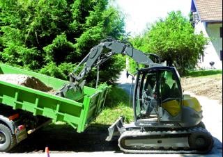 Raupenbagger Mecalac 8MCR