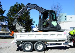 Raupenbagger Mecalac 8MCR